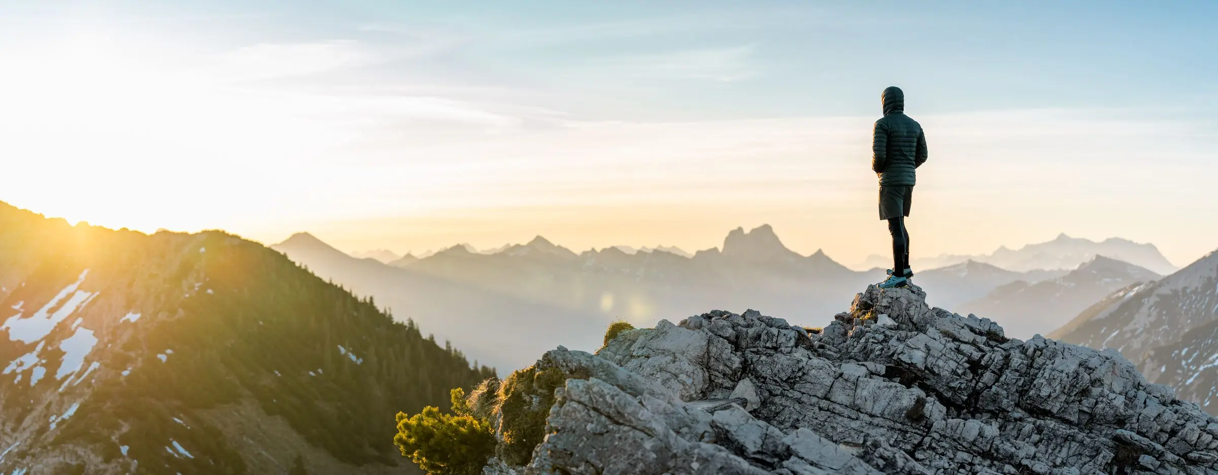 allgaeu hiker sunrise | Galerie Allgäu
