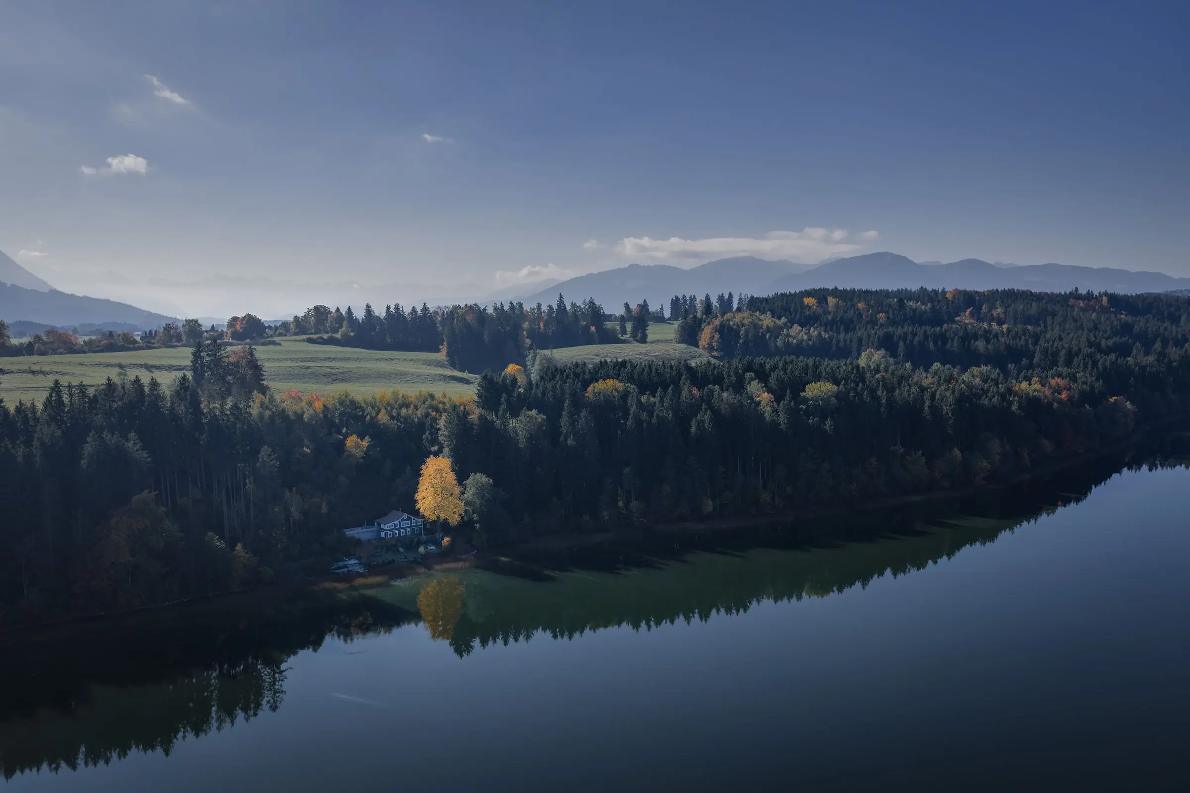 allgaeu lake hut autumn | Galerie Allgäu