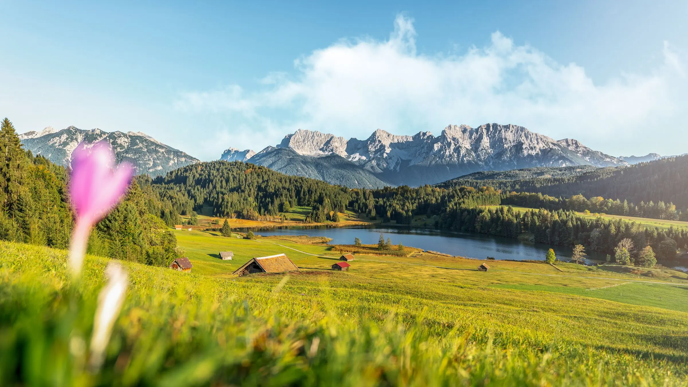 alps panorama garmisch | Galerie Alpen