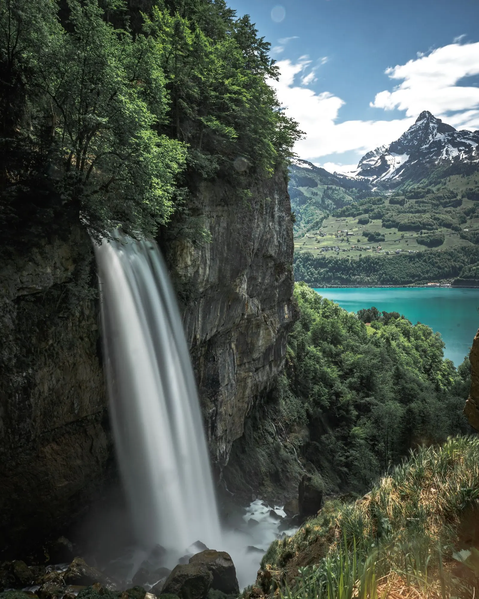alps swiss waterfall | Galerie Alpen