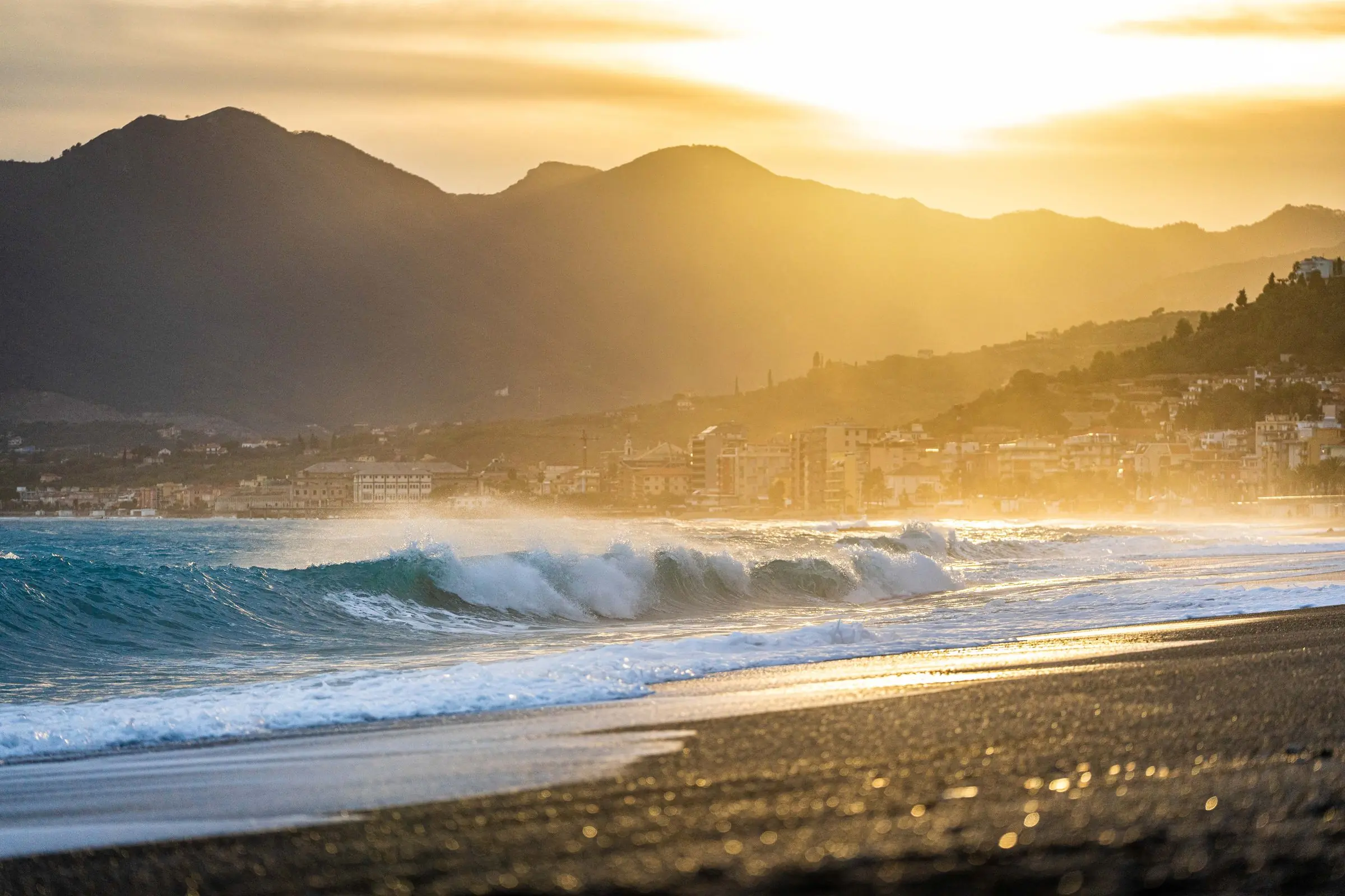 italy ocean sunset | Galerie