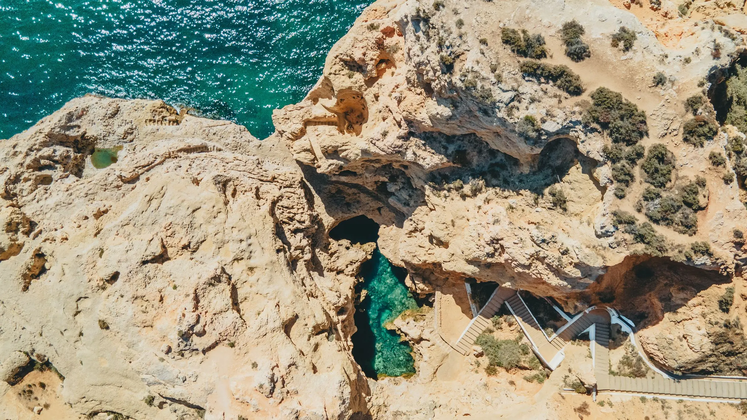 portugal ocean stairs | Galerie Reisen