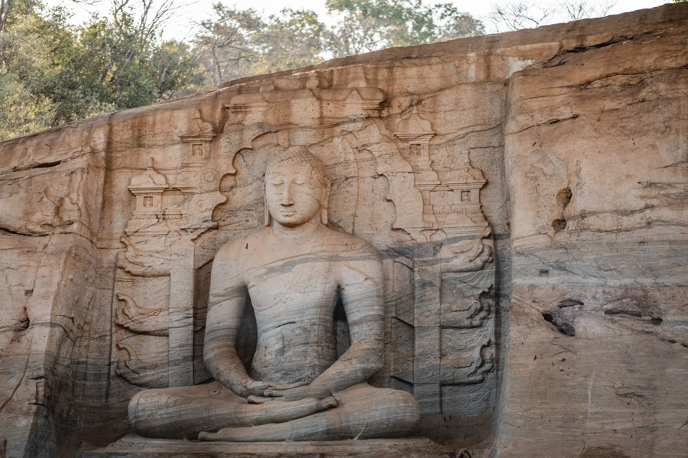 sri lanka tempel statue marmor | Galerie Reisen
