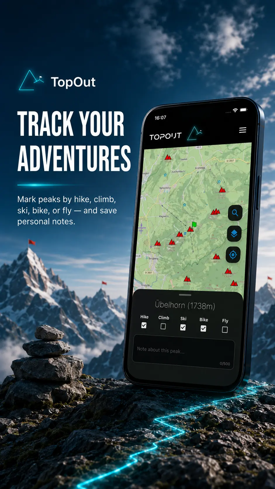 topout GO 1.1 Berg | TopOut