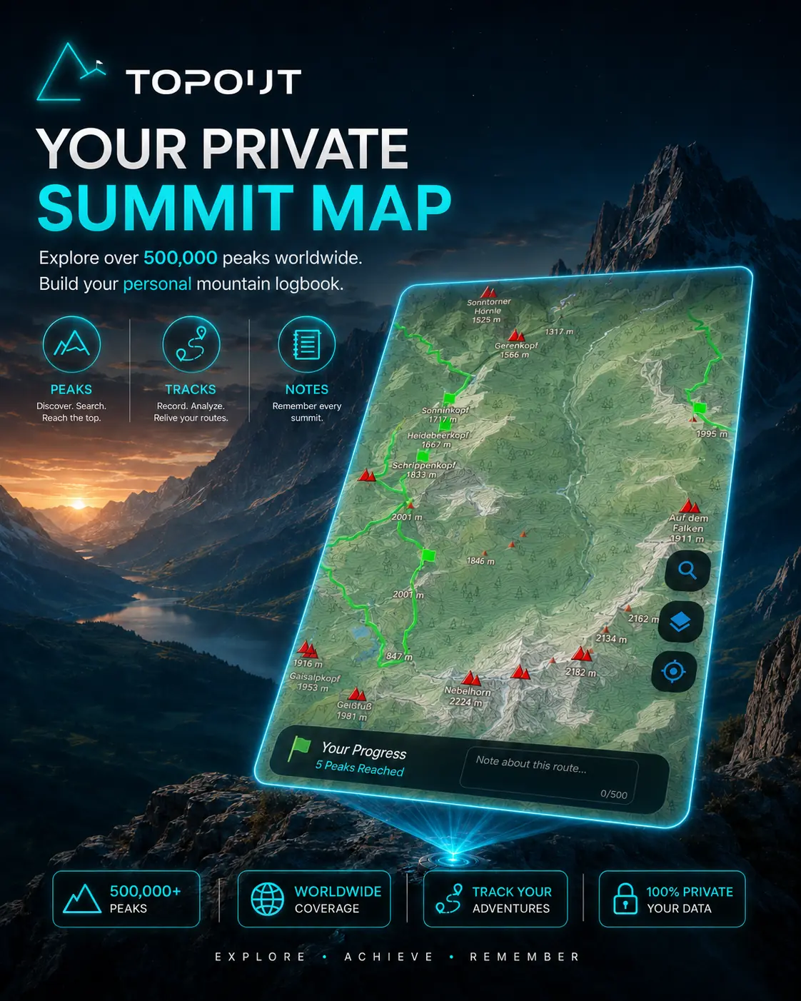 TopOut Map | TopOut